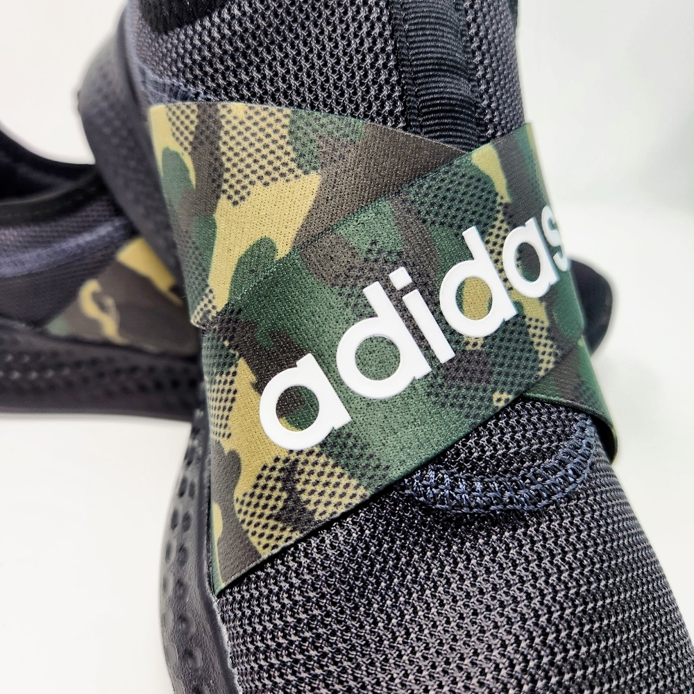 Camo Adidas Puremotion Adapt GY4464 Running Shoes, Sneakers, New Black, Size 8.5 - Picture 3 of 9